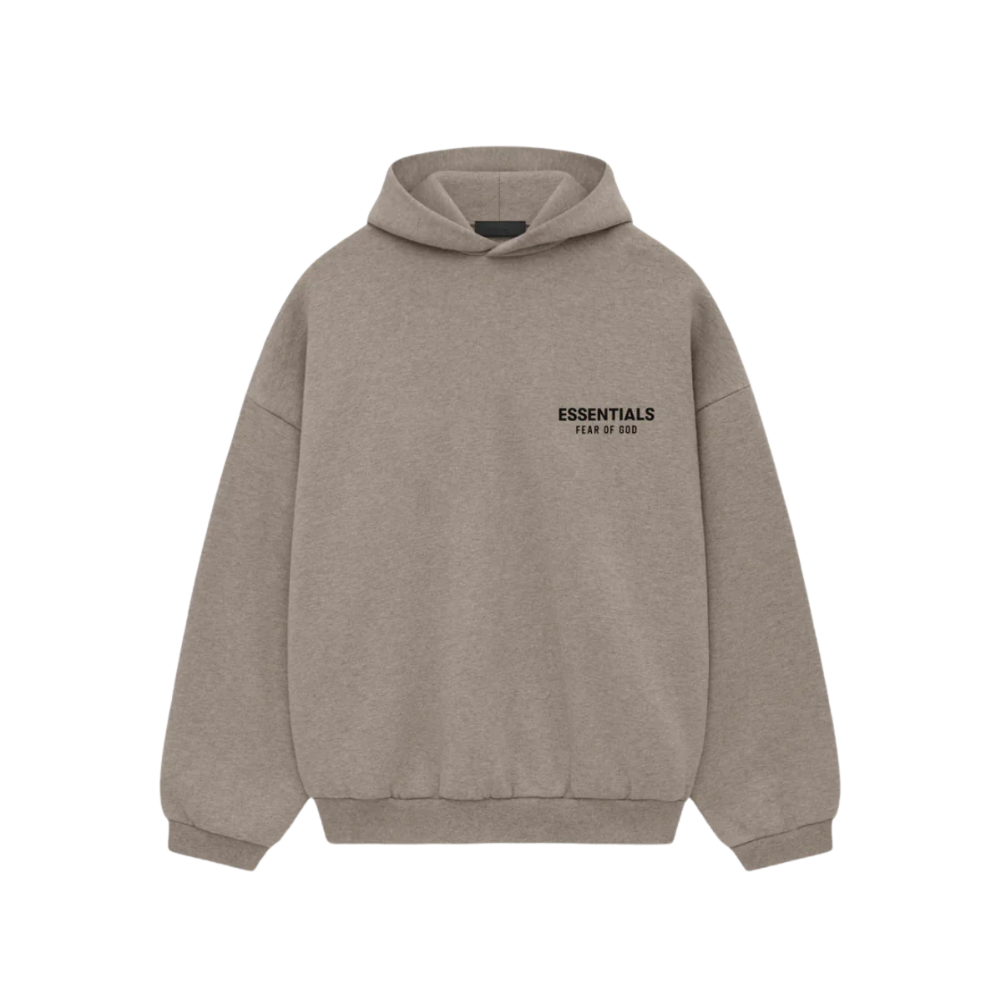 Fear of God Essentials Heather Grey Hoodie
